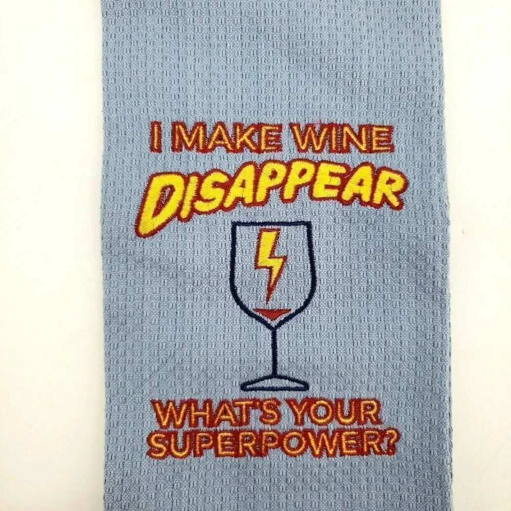 Wine Lovers Gift‎ Kitchen Towel Home Warming